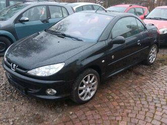 peugeot 206 cc roland garros paris 1.6 benzin 109 ps 2007