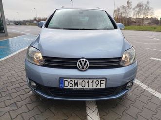 vw golf vi plus zarejestrowany w polsce świdnica • olx.pl