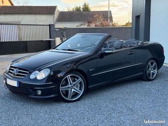 mercedes clk 63 amg cabriolet