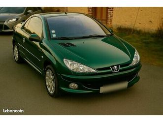 peugeot 206 cc roland garros – lot de 4 206cc 2x 2l 136cv 2x rg 1, 6 l 110cv