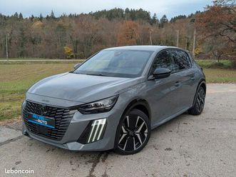 peugeot 208 1.2 hybrid 110 ch e-dcs6 gt camera 360° / carplay / jantes alu 17