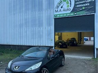 peugeot 207cc 1.6i finition féline