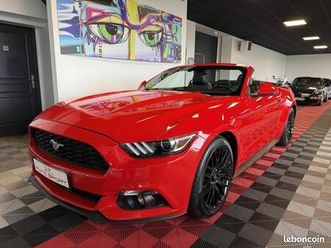 ford mustang convertible vi 2.3 ecoboost 317ch