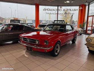 ford mustang coupe gt code a boite meca 1965