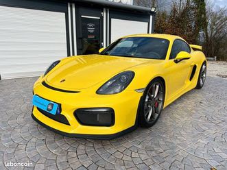 porsche cayman 981 gt4 3.8l 385cv sièges 918 - pack carbone - alcantara - bvm6 - 36.000 km origine france