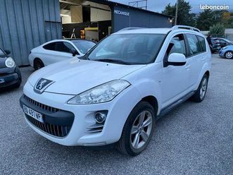 peugeot 4007 2.2 hdi 16v fap feline ii dcs6
