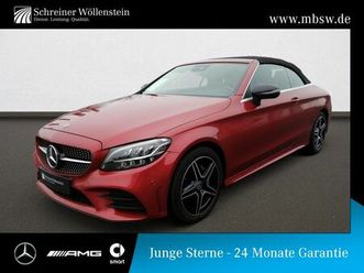 mercedes-benz c 200 cabrio *amg*night*ambi*rkam*mbux*airscarf*