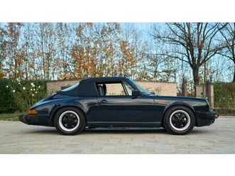 1989 porsche 911 carrera 3.2 g50 cabriolet a vendre