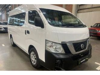 2019 nissan nv350 2.5 16-seat impendulo