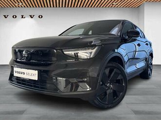 brugt volvo ec40 single motor extended range black edition plus 252hk 5d aut. til salg