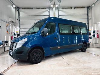 nissan nv400 // matkailuauto, 6 hlö, tilava ja eristetty, webasto, lisälämmittimet