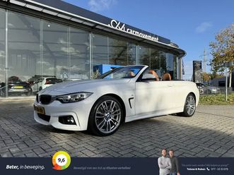 bmw 4-serie cabrio 440i high executive m-sport | navi | camera | memory | leer | ne