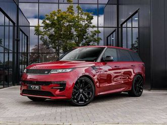 land rover range rover sport p440e dynamic se - firenze red - acc - pano -