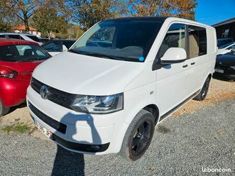 vw transporter 2.0 tdi 140 cv dsg edition 5 places cabine gruau rabattable