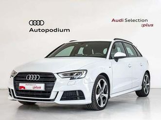 audi a3 sportback 2.0tdi black line edition 110kw