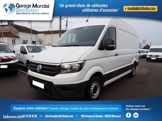 volkswagen crafter tdi 140 équipé habillage bois / siège à suspension