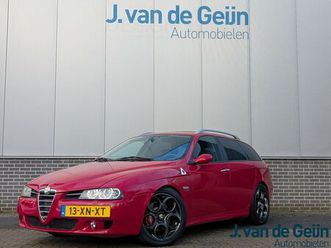 alfa romeo 156 sportwagon - 2.5 v6 distinctive | ti interieur | leder | schuifdak | 18