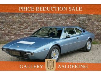 ferrari 208 - gt4 dino very nice condition and well maintained, previously restored, executed in azzurro