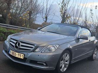 e 220 cdi dpf cabrio blueefficiency automatik elegance