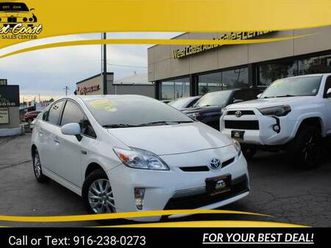 2014 toyota prius plugin hatchback blizzard pearl