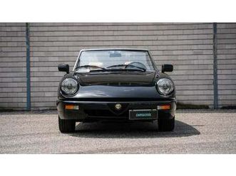 1991 alfa romeo spider (duetto) series 4