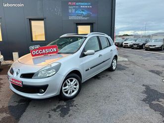 renault clio iii estate dynamique 1.5 dci 105cv « 6 vitesse »162.700km »toit panoramique bluetooth clim auto