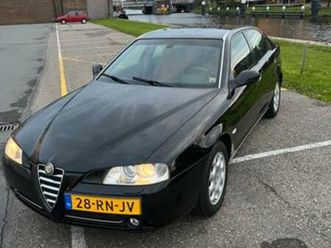 alfa romeo 166 2.0 twin spark 2005 zwart — alfa romeo — marktplaats