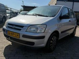 hyundai getz 1.3 5drs 2004 grijs — hyundai — marktplaats
