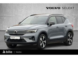 volvo xc40 recharge twin motor ultimate krok, 360, pixel+++ 2023 grå