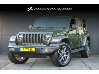 jeep wrangler unlimited 4xe 380 80th anniversary / sarge green / 20''