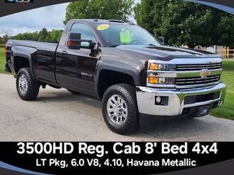 2018 chevy silverado 3500hd lt regular cab long box 4x4