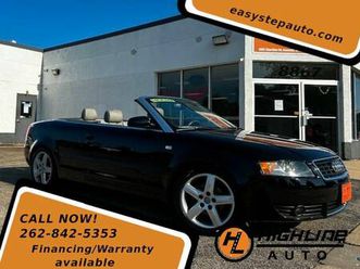 2005 audi a4 cabriolet with navy, 82k miles, financing/warranty availa