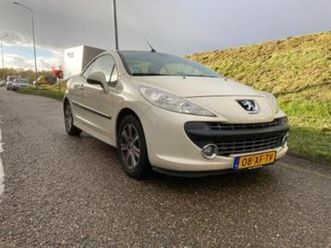 peugeot 207 cc - 1.6 16v - 88kw - 2007 - beige - cabrio — peugeot — marktplaats