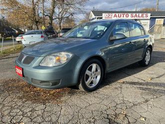 used 2009 pontiac g5 very low km/gas saver/automatic/sunroof