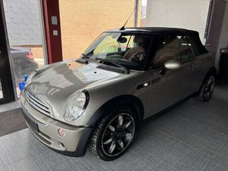 mini cabriolet 1.6i 16v cooper//cuir//clim//ct ok