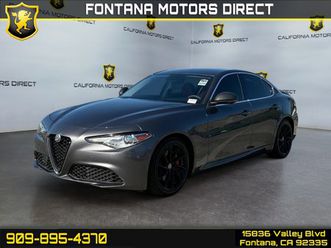 used 2017 alfa romeo giulia fontana ca 92335