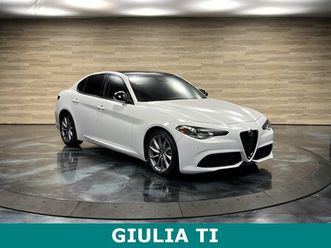 used 2021 alfa romeo giulia ti w/ nero edizione los angeles ca 90077