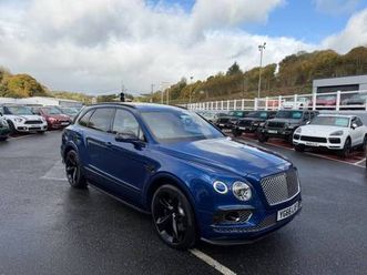 2016 66 bentley bentayga 6.0 w12 suv 608ps auto sequin blue / linen leather