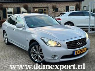 infiniti m 35h 306pk automaat gt premium navi/leer/pano/came — infiniti — marktplaats