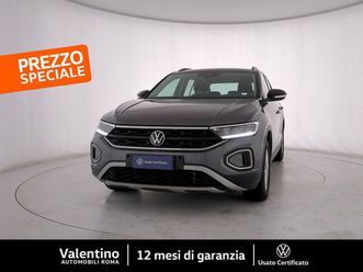 VOLKSWAGEN T-ROC volkswagen-t-roc-2-0-tdi-life-115cv-del-2022-usata-a-roma