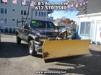 2005 chevrolet silverado 2500hd lt ext. cab with plow 4wd