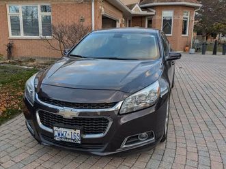 2015 chevy malibu lt – only 57,000 km, excellent condition