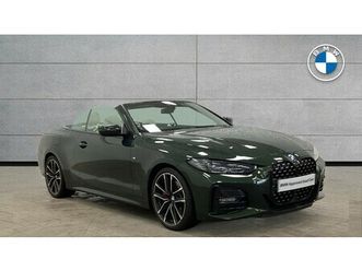 bmw 4 series 420i m sport convertible 2.0 2dr