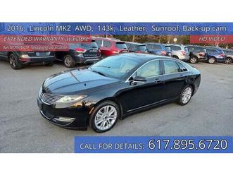 used 2016 lincoln mkz base