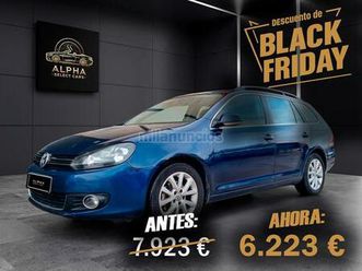 volkswagen - golf variant 1.6 tdi 105cv dpf sport