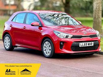 2019 kia rio 1.2 rio 1 isg 5dr hatchback petrol manual