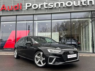 2022 audi a4 avant 40 tfsi 204 s line 5dr s tronic