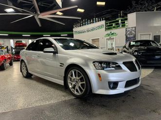 2009 pontiac g8 4dr sdn gxp