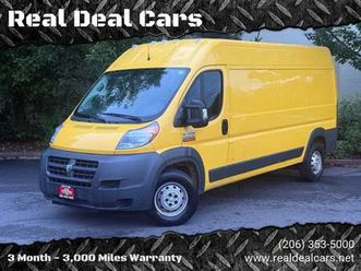 2018 ram promaster dodge 2500 159 wb 3dr high roof cargo van full-size