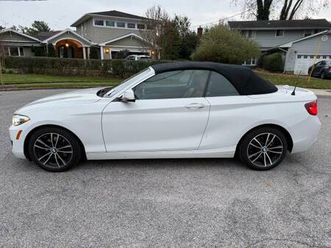 2020 bmw 230i xdrive convertible, 29,841 miles, 2nd owner, clean title